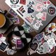 thumbnail image 2 of Paquete de stickers MiStar de 102 piezas Dark Romance holográfico, 2 of 7