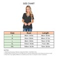 thumbnail image 4 of Blusa de manga acampanada con cuello en V y hombros descubiertos para mujer Blusa de color puro con top entrecruzado y giro frontal, 4 of 6