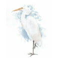 thumbnail image 2 of Reynolds, Jade 15x18 Gold Ornate Wood Framed with Double Matting Museum Art Print Titled - Coastal Heron I, 2 of 4