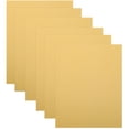 thumbnail image 1 of Shisuyan Sublimation Sign Blanks Golden Aluminum Sheet 6Pcs 7.9x5.9In, 1 of 8