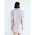 thumbnail image 4 of Free Assembly Women's and Women's Plus Embroidered Cardigan Sweater with Elbow Sleeves, Sizes XS-4X, 4 of 6