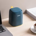 thumbnail image 5 of hulanddfd Mini Countertop Trash Can, Small Desktop Garbage Can with Lid Tiny Countertop Waste Basket for Coffee Table Office Living Room, 5 of 6