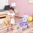 thumbnail image 2 of LAICAIW Baby Doll Stroller, Foldable Doll Stroller, Baby Doll Carriage, Realistic Convertible Doll Pram, Toy Baby Stroller, Creative Baby Doll Stroller Play Set for Toddler and Girls, Nuturing and R, 2 of 7