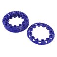 thumbnail image 1 of 4Pcs 6 Inch ATV Wheel Hub Trim Cover, Plastic Tires Decorative Rim Guard ABS Material Universal Fitment for Go Kart Universal Kart Rim Guard, 1 of 7
