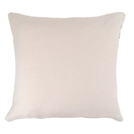 Home Cotton Linen Dolphin Pattern Sofa Chair Throw Cushion ...