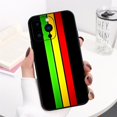 thumbnail image 3 of Funda de teléfono Bob Marley Rasta Lion para iPhone 13 14 15 11 12 Mini Pro Max Carcasa transparente, 3 of 5