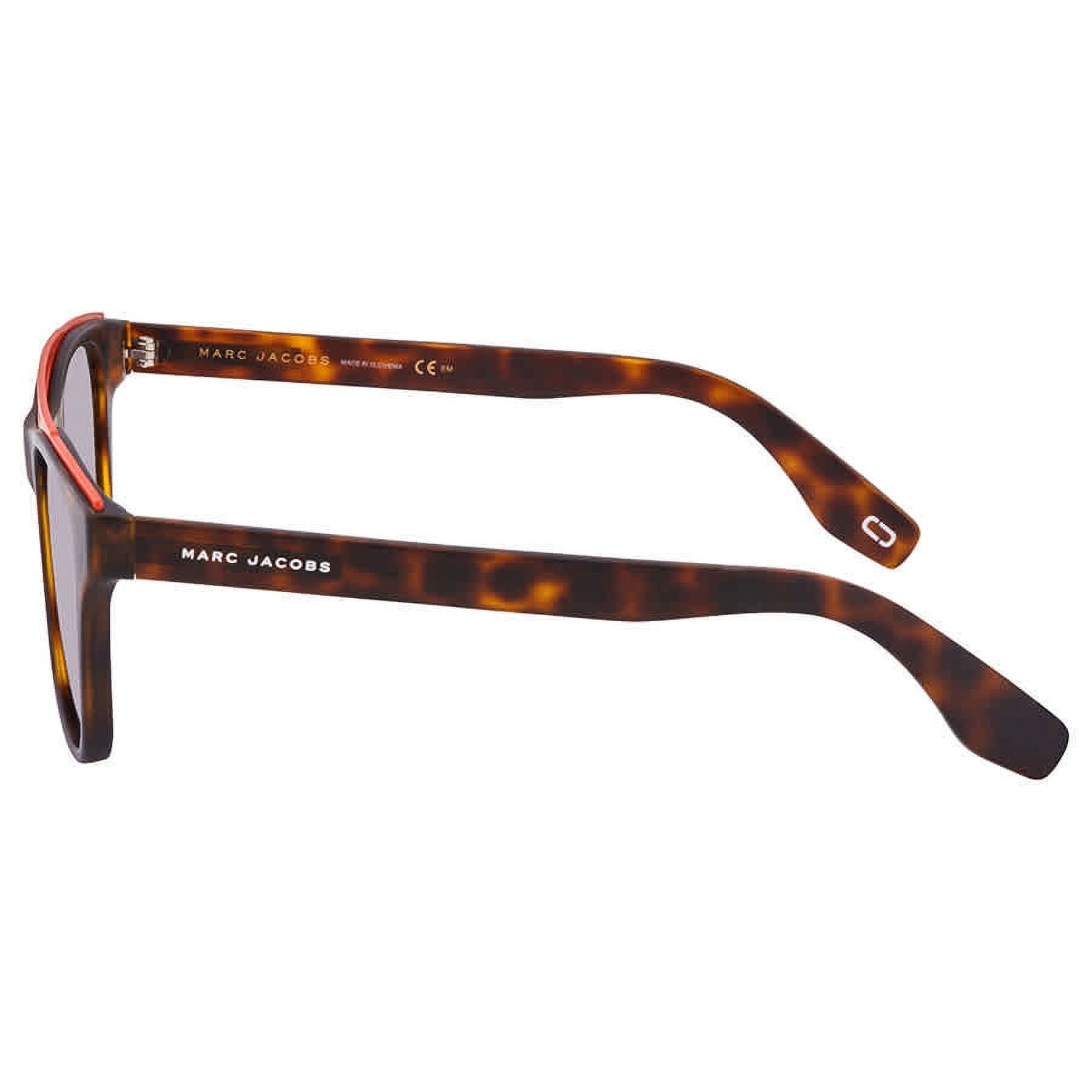 Marc Jacobs MARC303S 0N9P Matte Havana Rectangle Sunglasses for Mens