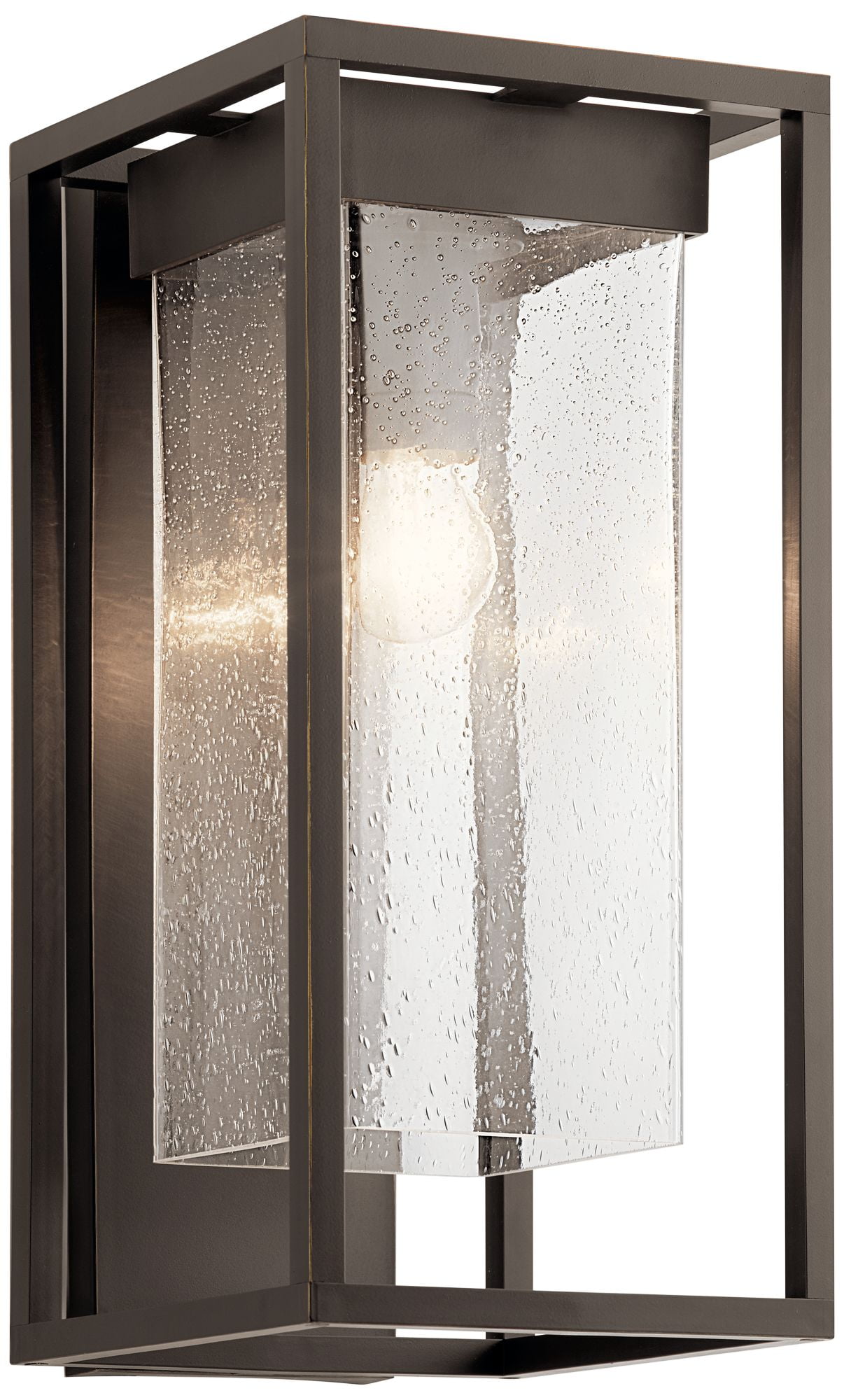 Kichler 59024 Barras 20" Tall Outdoor Wall Sconce Black 