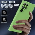 thumbnail image 4 of for Samsung Galaxy S23 Plus Case, Thin Liquid Silicone Case,Shockproof,Slim Thin Phone Case for Samsung Galaxy S23 Plus,Full Body Screen Camera Protective Cover-Mint Green 2-sam s23p-06, 4 of 14