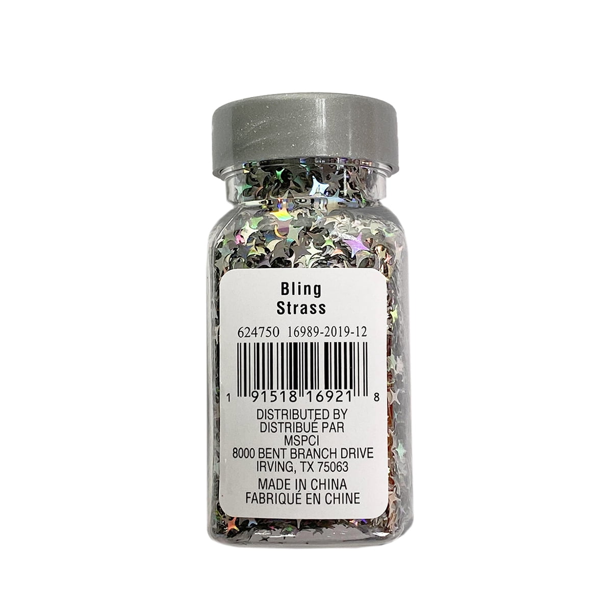 Recollections Bling Star Specialty Polyester Glitter, 12 Pack