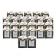 thumbnail image 3 of 25 cajas de regalo para bodas, aniversarios, fiestas, bodas y fiestas, papel de regalo para cumpleaños, baby shower, centro de mesa, estilo B, 3 of 8
