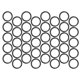 thumbnail image 5 of 40 Uds. Adaptador de ajuste de anillo de decoración de control de bobinado de silicona para piezas de construcción de caña de pescar, 5 of 8