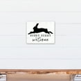 thumbnail image 4 of Creative Products Every Bunny Welcome 11x14 Canvas Wall Art, 4 of 5