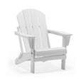 thumbnail image 2 of PORCHSIDE Outdoor Folding Adirondack Chair (Set of 2), White, 2 of 9