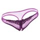 thumbnail image 4 of Calzoncillos de mujer Bragas transparentes de encaje Correas G Bragas Atractiva Púrpura Yuyangstore Bragas de tanga de encaje para mujer, 4 of 8