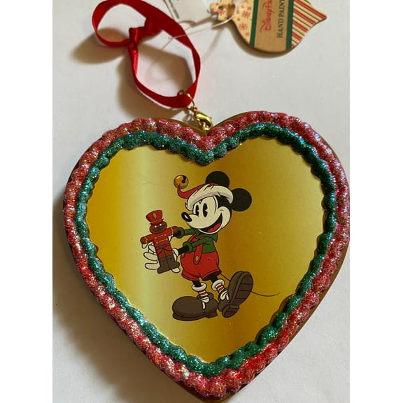Disney Parks Epcot Germany Mickey Frohes Fest Christmas Ornament New With Tags