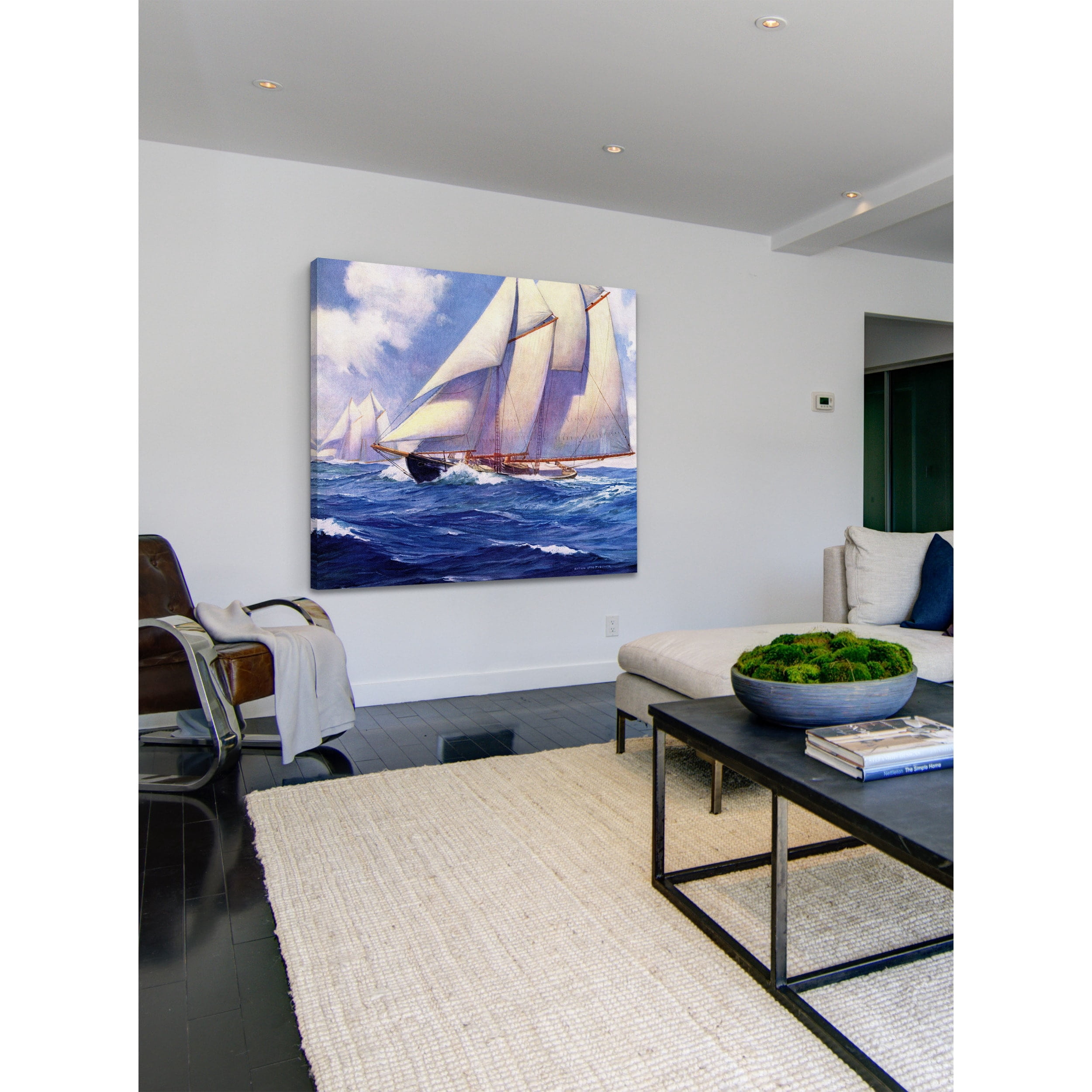 "Catamaran" Painting Print on Wrapped Canvas