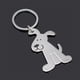 thumbnail image 3 of Metal Personalizado Publicidad Pequeño Regalo Colgante Metal Liso Gato y Perro Llavero Colgante Accesorios, 3 of 3