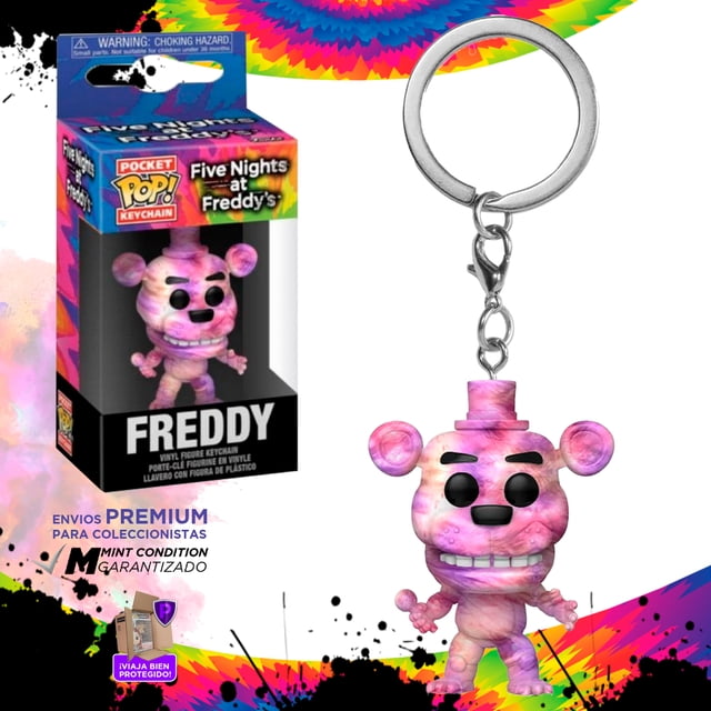 Funko Pop Llavero Freddy Cinco Noches En Freddys Edición Limitada Five Nights at Freddy's