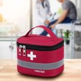 thumbnail image 3 of CSChome First Aid Bag Large Capacity First Aid Storage with Reinforced Handle Reflective Strip, 3 of 7