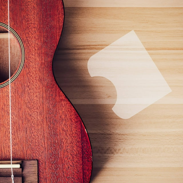 unbranded Clara De PVC Para Guitarra Acústica Protege Superficie Y Mantiene Tono Original