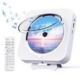 thumbnail image 1 of Reproductor de CD portátil MICOCIOUS Bluetooth con mando a distancia, 1 of 8