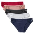 thumbnail image 2 of 5 piezas de ropa interior de de algodón para mujer, calzoncillos elásticos de cintura baja, color sólido suave Talla M jinwen Ropa interior femenina, 2 of 8