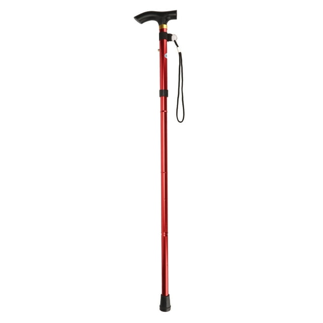 Oubit Foldable Crutch,5 Section Foldable Adult Section Foldable Adult Crutch Adult Walking Crutch Professionally Tested