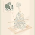 thumbnail image 4 of CHUANK 3D Musical Violin Wood Puzzle Children Educational Toy DIY Building Block Model, 4 of 15