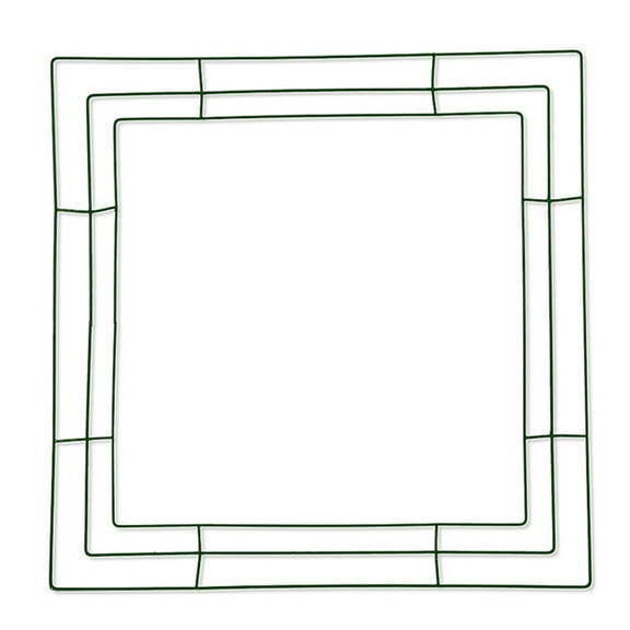 Christmas DIY Iron Ring For Wreath Decoration Wall Hanging 40cm Garland Ring Decoration for Party Birthday Wedding