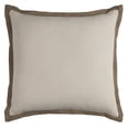 thumbnail image 1 of 22 In. X 22 In. Natural Decorative Pillow Hidden Zipper Removable Pillow Cover, 1 of 1