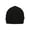Black, variant on Gravity Knitted Cuff Beanie - Orange