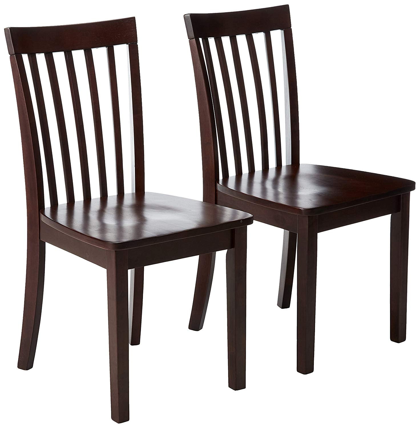 Tanya Kitchen Dining Chairs, Cherry Solid Wood, Shaker