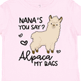 thumbnail image 4 of Inktastic Nana's You Say Alpaca My Bags Boys or Girls Toddler T-Shirt, 4 of 5