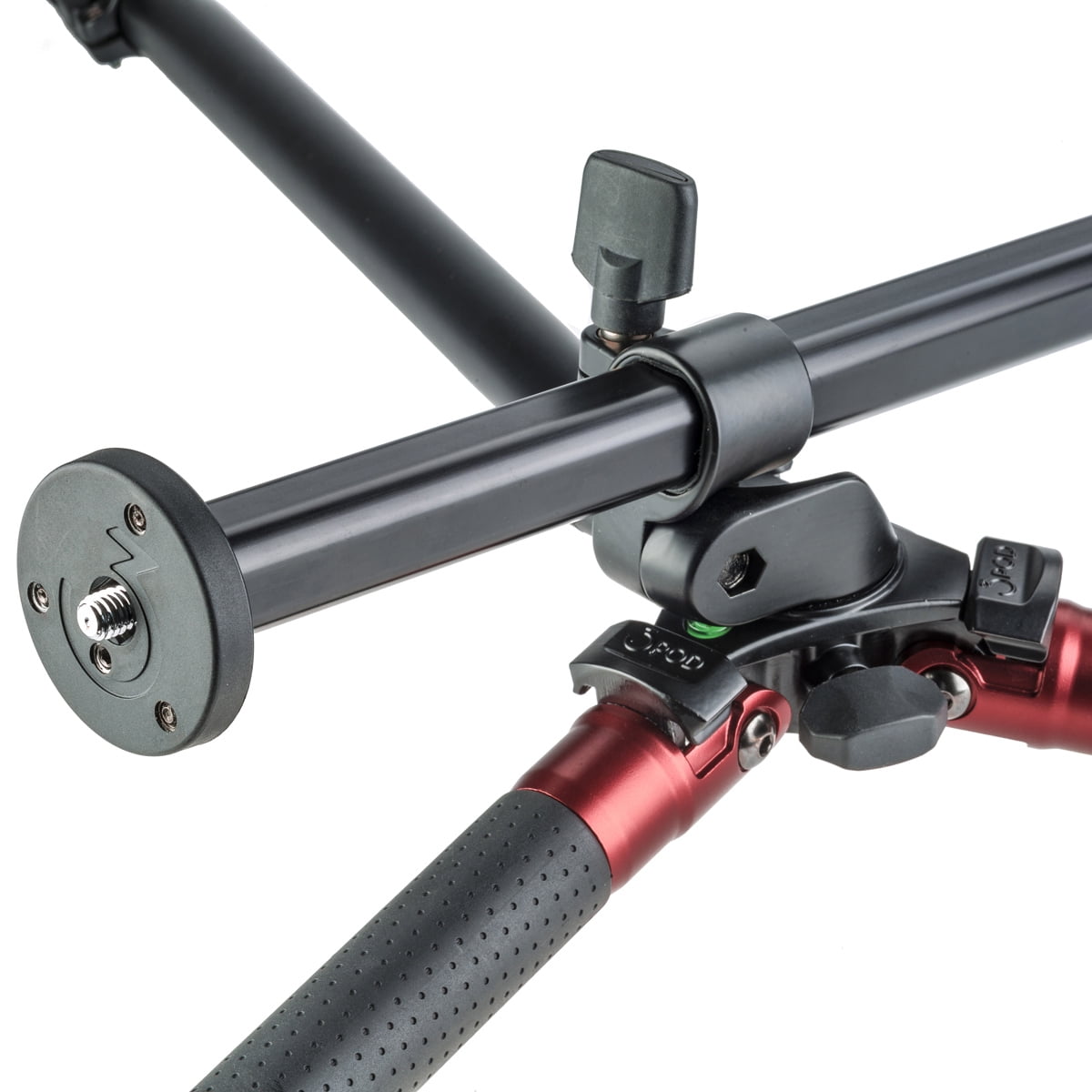 3Pod Orbit 4-Section Aluminum Tripod, Bundle with Q3 Fluid Video Head