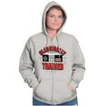 thumbnail image 3 of Classically Trained Game Controller Unisex Fleece Graphic Zip Up Hoodie Brisco Brands 2X, 3 of 5