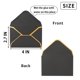 thumbnail image 2 of [ Sobres Toperd Paquete de 200 Sobres Pequeños Kraft Negros 10x7 cm con Borde Dorado ], 2 of 7