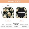thumbnail image 3 of Pioneer Flower Seat Covers for Dining Room Chairs Set Of 4,Stretch Printed Washable Chair Seat Cover with Elastic Ties and Button,Removable Waterproof Couch Cushion Covers, 3 of 6
