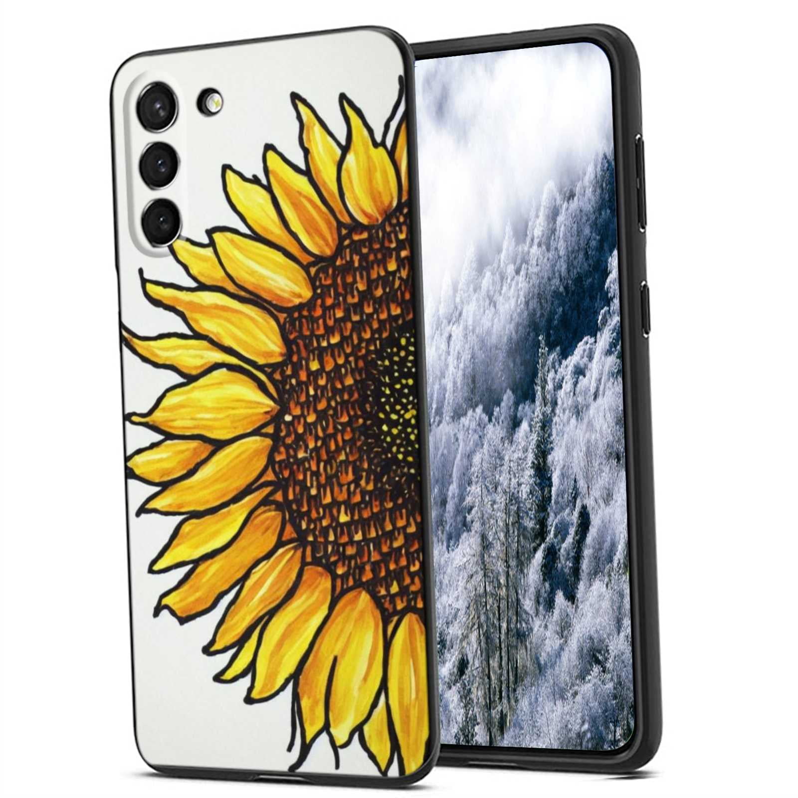 Sunflower phone case for Samsung Galaxy S21 FE for Women Men Gifts,Soft ...