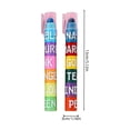 thumbnail image 3 of Gel Highlighter Pen Set, 12 Colors Solid Gel Ink Double-Ended Fine Tip & Chisel, No-Bleed Through for Bible Journaling, Paper Notes, 3 of 6