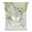 Green, variant on Marble Blue Tie Up Curtains for Windows, Adjustable Rod Pocket Valance Shade, Modern Abstract Ink Painting Luxury Light Filtering Window Treatment for Kitchen Bedroom Living Room 34"x 45"