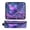 Butterfly with Glowing Wings, variant on Hair Tool Organizer Bag with Heat Resistant Mat Removable Travel Storage Case for Hot Air Brushes Curling Irons Cheetah and Jungle Leaves