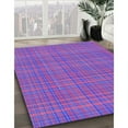 thumbnail image 2 of Ahgly Company Indoor Square Patterned Dark Orchid Purple Area Rugs, 6' Square, 2 of 6