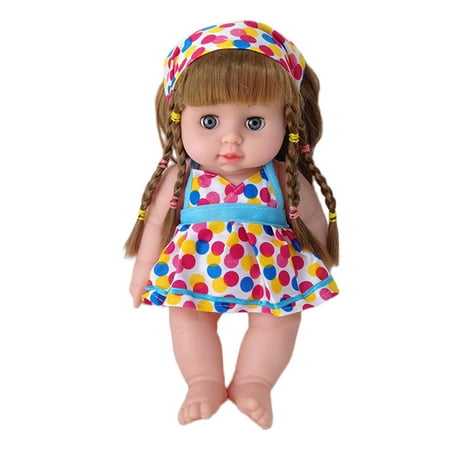 Fridja Cute Girl Dolls African American Play Dolls Lifelike 12 inch ...