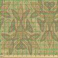 thumbnail image 2 of Retro Fabric by the Yard, Old Fashioned Celtic Royal Sacred Geometry Tradition Irish Folk Pattern, Upholstery Fabric for Dining Chairs Home Decor Accents, Khaki and Warm Taupe by Ambesonne, 2 of 5