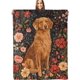 thumbnail image 1 of Manta estética para perros: manta de franela suave, cómoda, cálida, difusa y acogedora para sofá, cama, viajes, oficina, exteriores, decoración del hogar para hombres y mujeres, 50'' × 40'', 1 of 6