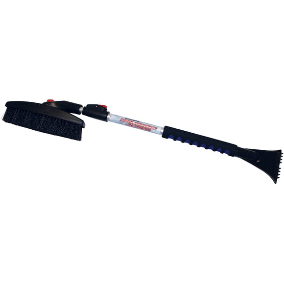 Bigfoot 42" Telescoping Swivel Snowbrush and Ice Scraper - Comfort Grip - Pin Lock 1708
