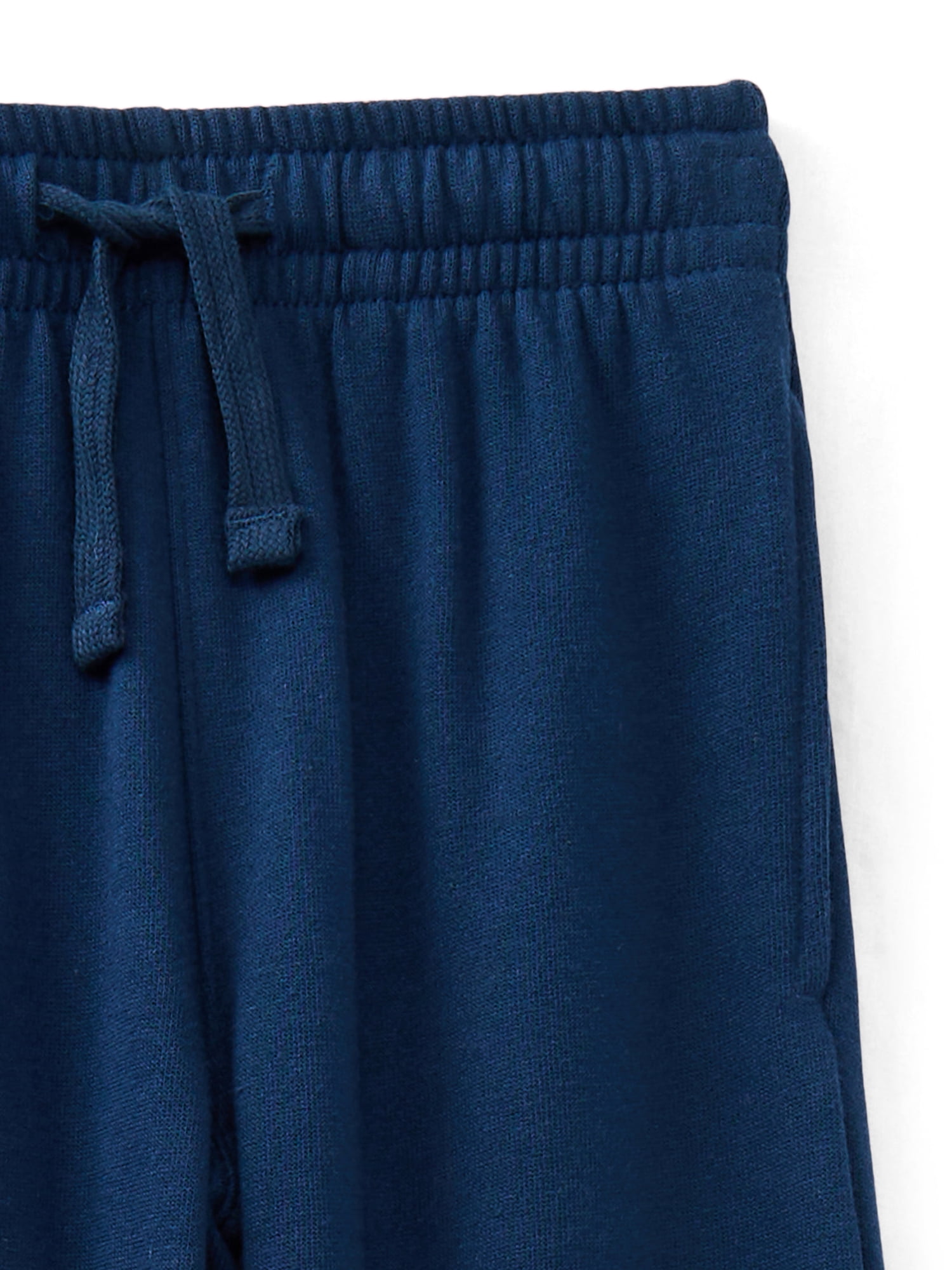 Wonder Nation Boys Fleece Joggers, 2-Pack, Sizes 4-18 & Husky