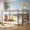 Gray, variant on Guqiart Kids Twin Over Twin Low Bunk Bed, Wooden Floor Bunk Bed with Bookshelf, Ladder, Full Safety Guardrails for Bedroom