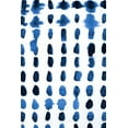 thumbnail image 2 of Pinto, Patricia 13x18 White Modern Wood Framed Museum Art Print Titled - Blue Spots Pattern, 2 of 4